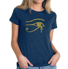 Load image into Gallery viewer, EGYPT - Women&#39;s Premium Blend Word Art T-Shirt