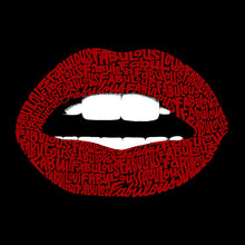 Load image into Gallery viewer, Fabulous Lips - Women&#39;s Word Art Crewneck Sweatshirt
