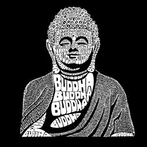 Buddha  - Women's Raglan Word Art T-Shirt