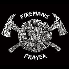 Load image into Gallery viewer, FIREMAN&#39;S PRAYER - Large Word Art Tote Bag