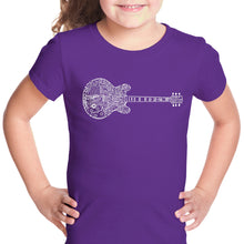 Load image into Gallery viewer, Blues Legends - Girl&#39;s Word Art T-Shirt