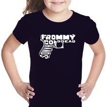 Load image into Gallery viewer, Out of My cold Dead Hands Gun - Girl&#39;s Word Art T-Shirt