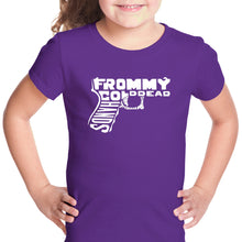 Load image into Gallery viewer, Out of My cold Dead Hands Gun - Girl&#39;s Word Art T-Shirt