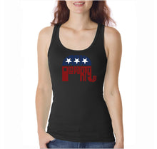 Load image into Gallery viewer, REPUBLICAN GRAND OLD PARTY - Women&#39;s Word Art Tank Top