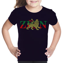 Load image into Gallery viewer, Zion One Love - Girl&#39;s Word Art T-Shirt