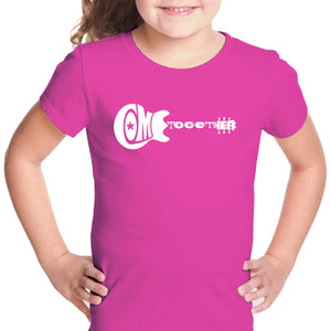 COME TOGETHER - Girl's Word Art T-Shirt