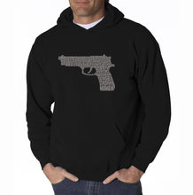 Load image into Gallery viewer, RIGHT TO BEAR ARMS - Men&#39;s Word Art Hooded Sweatshirt