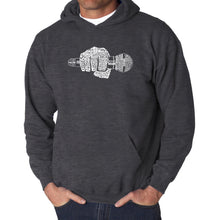 Load image into Gallery viewer, 90&#39;s Rappers - Men&#39;s Word Art Hooded Sweatshirt