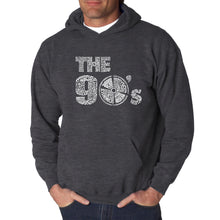 Load image into Gallery viewer, 90S - Men&#39;s Word Art Hooded Sweatshirt