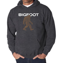 Load image into Gallery viewer, Bigfoot - Men&#39;s Word Art Hooded Sweatshirt