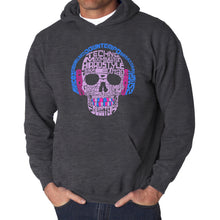 Load image into Gallery viewer, Styles of EDM Music  - Men&#39;s Word Art Hooded Sweatshirt