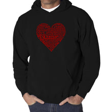 Load image into Gallery viewer, Love Yourself - Men&#39;s Word Art Hooded Sweatshirt