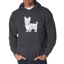 Load image into Gallery viewer, Yorkie - Men&#39;s Word Art Hooded Sweatshirt