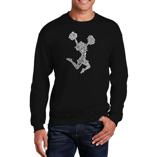 Cheer - Men's Word Art Crewneck Sweatshirt