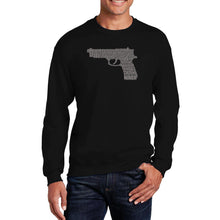 Load image into Gallery viewer, RIGHT TO BEAR ARMS - Men&#39;s Word Art Crewneck Sweatshirt