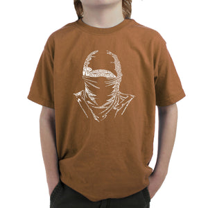 NINJA - Boy's Word Art T-Shirt