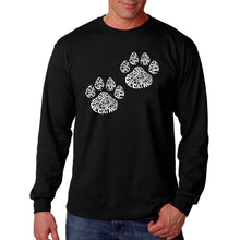 Load image into Gallery viewer, Cat Mom - Men&#39;s Word Art Long Sleeve T-Shirt