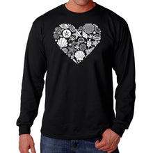 Load image into Gallery viewer, Sea Shells - Men&#39;s Word Art Long Sleeve T-Shirt