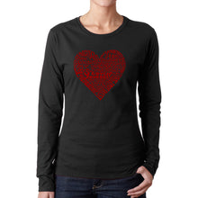 Load image into Gallery viewer, Love Yourself - Women&#39;s Word Art Long Sleeve T-Shirt