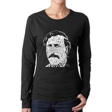 Load image into Gallery viewer, Pablo Escobar  - Women&#39;s Word Art Long Sleeve T-Shirt
