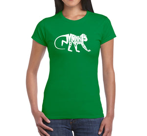 Monkey Business - Women's Word Art T-Shirt