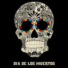 Load image into Gallery viewer, Dia De Los Muertos - Women&#39;s Word Art Hooded Sweatshirt