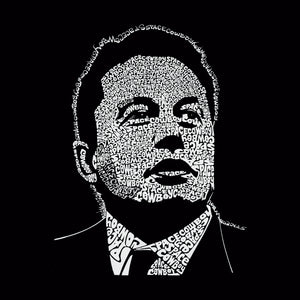 LA Pop Art Boy's Word Art Long Sleeve - Elon Musk