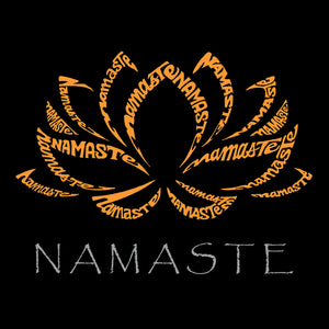 Namaste - Women's Word Art V-Neck T-Shirt