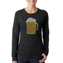 Load image into Gallery viewer, Slang Terms for Being Wasted - Women&#39;s Word Art Long Sleeve T-Shirt