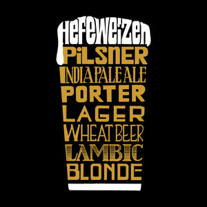 Styles of Beer  - Men's Word Art Sleeveless T-Shirt