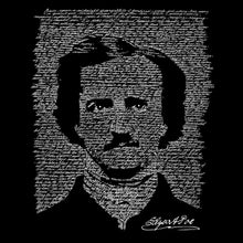 Load image into Gallery viewer, Edgar Allen Poe - The Raven - Boy&#39;s Word Art Crewneck Sweatshirt