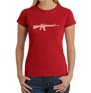 RIFLEMANS CREED - Women's Word Art T-Shirt