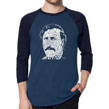 Load image into Gallery viewer, Pablo Escobar  - Men&#39;s Raglan Baseball Word Art T-Shirt