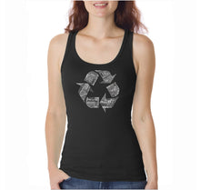 Load image into Gallery viewer, 86 RECYCLABLE PRODUCTS  - Women&#39;s Word Art Tank Top