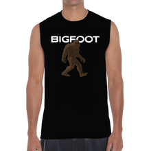 Load image into Gallery viewer, Bigfoot - Men&#39;s Word Art Sleeveless T-Shirt
