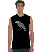 Load image into Gallery viewer, Edgar Allan Poe&#39;s The Raven -  Men&#39;s Word Art Sleeveless T-Shirt
