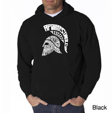 Load image into Gallery viewer, SPARTAN - Men&#39;s Word Art Hooded Sweatshirt