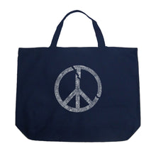 Load image into Gallery viewer, EVERY MAJOR WORLD CONFLICT SINCE 1770 - Large Word Art Tote Bag
