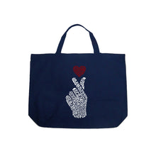 Load image into Gallery viewer, K-Pop  - Large Word Art Tote Bag