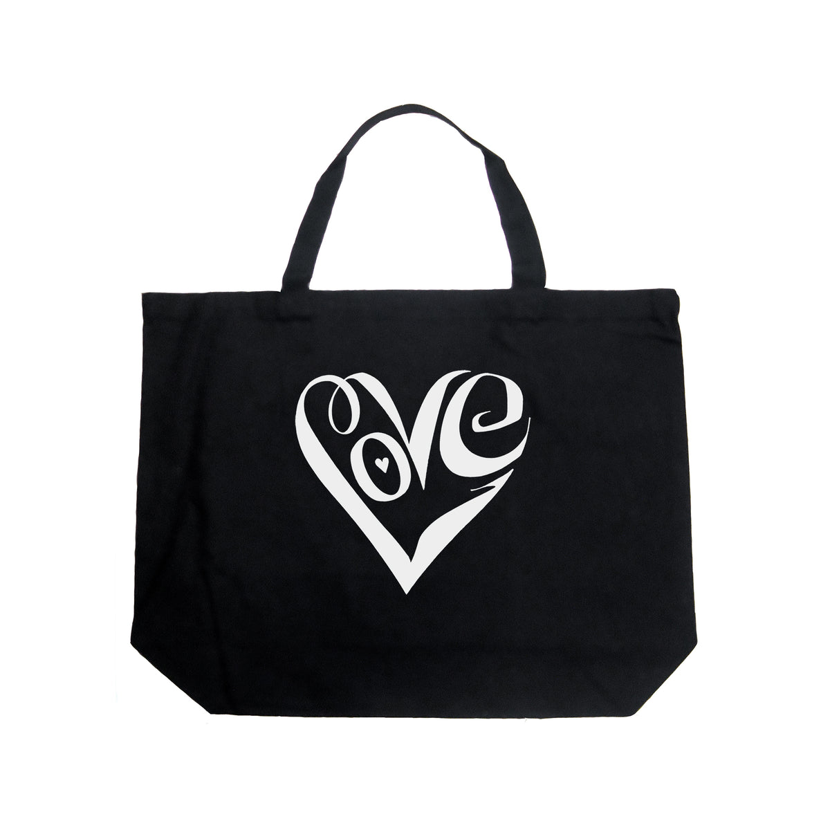 S heart tote bag large theredtread ブラック S heart tote bag large THEREDTHREAD