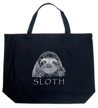 Load image into Gallery viewer, Sloth - Large Word Art Tote Bag
