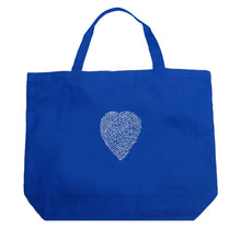 Load image into Gallery viewer, WILLIAM SHAKESPEARE&#39;S SONNET 18 - Large Word Art Tote Bag