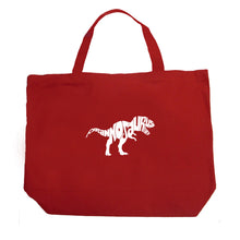 Load image into Gallery viewer, TYRANNOSAURUS REX - Large Word Art Tote Bag