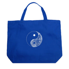 Load image into Gallery viewer, YIN YANG - Large Word Art Tote Bag