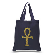 Load image into Gallery viewer, ANKH - Small Word Art Tote Bag