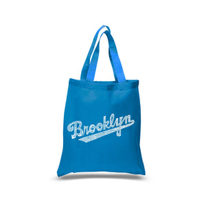Brooklyn Neighborhoods  - Small Word Art Tote Bag