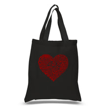 Load image into Gallery viewer, Country Music Heart - Small Word Art Tote Bag