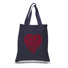 Load image into Gallery viewer, Crazy Little Thing Called Love - Small Word Art Tote Bag