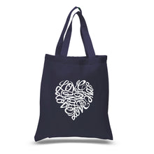 Load image into Gallery viewer, LOVE - Small Word Art Tote Bag