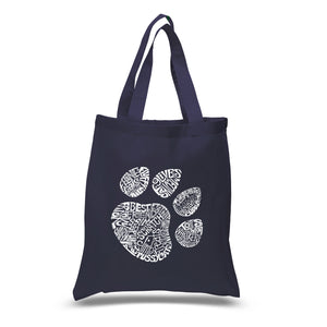 Cat Paw - Small Word Art Tote Bag